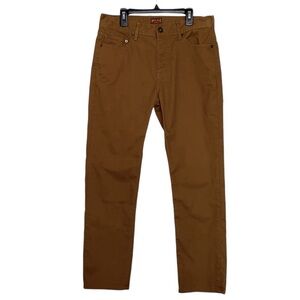 Red Ale by Alesbury Slim Fit Bedford Cord Mens 29/28